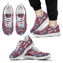 Load image into Gallery viewer, Colorful Pride Flag Colorado Avalanche Sneakers