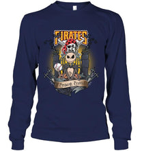 Load image into Gallery viewer, Pittsburgh Pirates Jack Skellington shirt