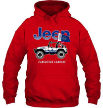 Load image into Gallery viewer, Vancouver Canucks jeep shirt