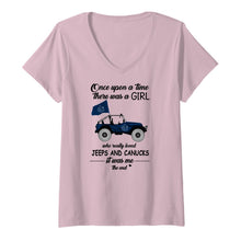 Load image into Gallery viewer, Once upon a time a girl really loved jeeps and Vancouver Canucks it was me
