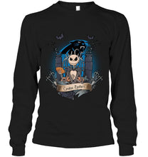 Load image into Gallery viewer, Carolina Panthers Jack Skellington shirt