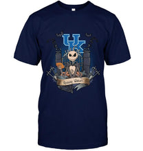 Load image into Gallery viewer, Kentucky Wildcats Jack Skellington shirt