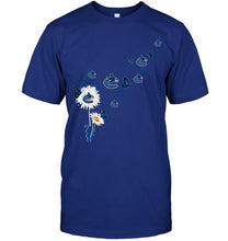 Load image into Gallery viewer, Vancouver Canucks daisy butterfly fan shirt