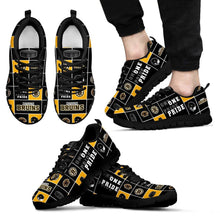 Load image into Gallery viewer, Colorful Pride Flag Boston Bruins Sneakers