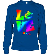 Load image into Gallery viewer, Love Vancouver Canucks lgbt shirt