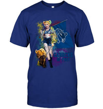 Load image into Gallery viewer, Vancouver Canucks of prey harley quinn fan t shirt