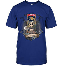 Load image into Gallery viewer, Florida Panthers Jack Skellington shirt