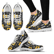 Load image into Gallery viewer, Colorful Pride Flag Boston Bruins Sneakers