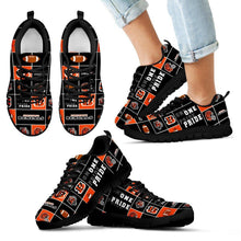 Load image into Gallery viewer, Colorful Pride Flag Cincinnati Bengals?Sneakers