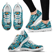 Load image into Gallery viewer, Colorful Pride Flag Jacksonville Jaguars Sneakers