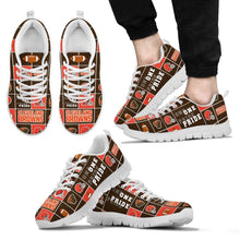 Load image into Gallery viewer, Colorful Pride Flag Cleveland Browns Sneakers