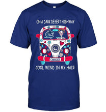 Load image into Gallery viewer, On dark desert high way Cool wind in my hair Vancouver Canucks hippie car shirt