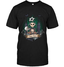 Load image into Gallery viewer, Dallas Stars Jack Skellington shirt