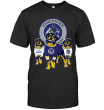 Load image into Gallery viewer, Vancouver Canucks Rottweilers fan shirt