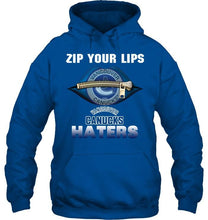 Load image into Gallery viewer, Zip your lips Vancouver Canucks haters shirt