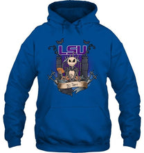 Load image into Gallery viewer, LSU Tigers Jack Skellington shirt