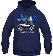Load image into Gallery viewer, Vancouver Canucks jeep shirt