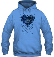 Load image into Gallery viewer, Vancouver Canucks dual colors tiny heart shaped shirt