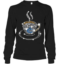 Load image into Gallery viewer, Vancouver Canucks coffee mug diamond glitter shirt