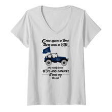 Load image into Gallery viewer, Once upon a time a girl really loved jeeps and Vancouver Canucks it was me