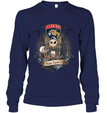 Load image into Gallery viewer, Florida Panthers Jack Skellington shirt