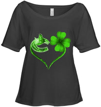 Load image into Gallery viewer, Vancouver Canucks irish saint patrick clover love t shirt