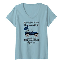 Load image into Gallery viewer, Once upon a time a girl really loved jeeps and Vancouver Canucks it was me